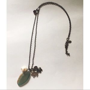 AEO Jade Elephant Necklace